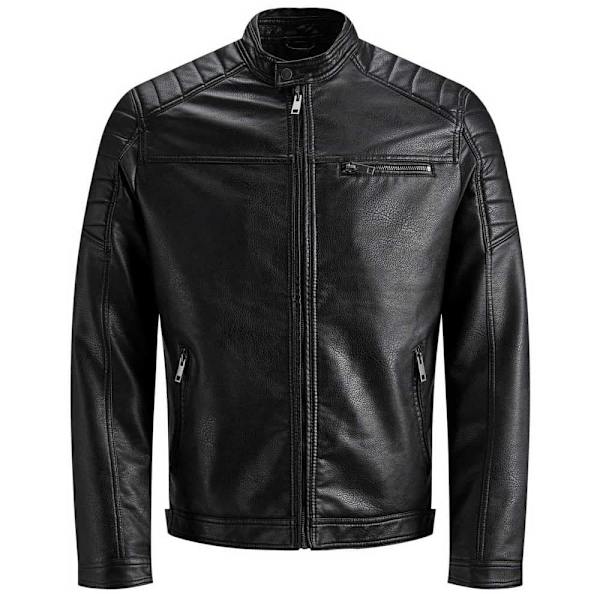 Jack & Jones Jakke Rocky Sort M Mand