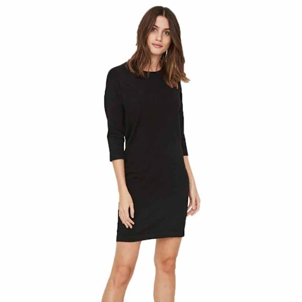 Vero Moda Kort Kjole Glory Vipe Aura 3/4 Sort XS Kvinde