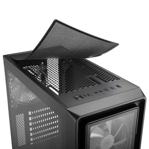 Sharkoon Tårnkasse Tk4 Rgb Svart