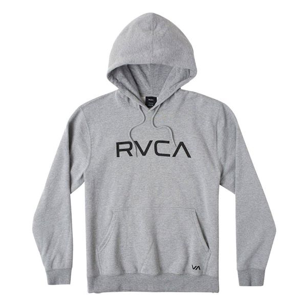 Rvca Hættetrøje Big Grå XL Mand