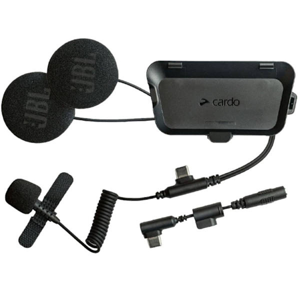 Cardo Packtalk Outdoor 2nd Helmet Kit Sort