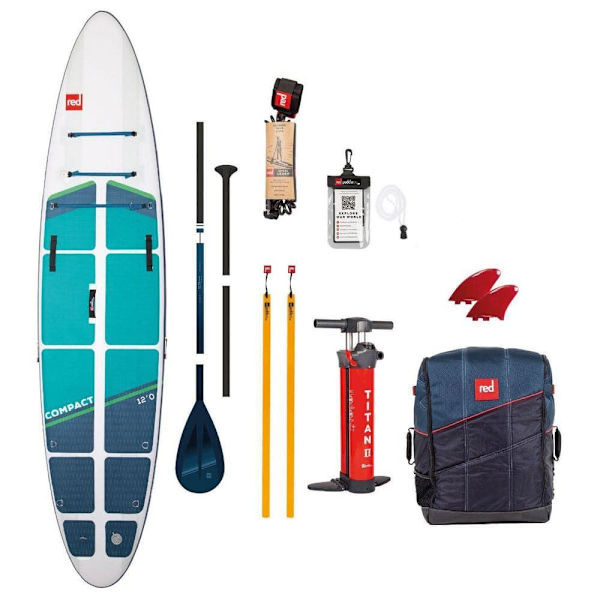 Red Paddle Co Uppblåsbart Paddelsurfset Compact 12´0´´ Flerfärgad