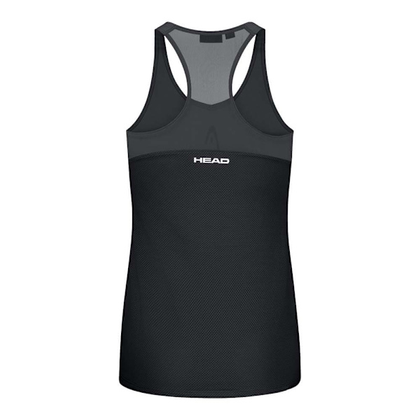 Head Racket Spirit ærmeløs T-shirt Sort XS Kvinde