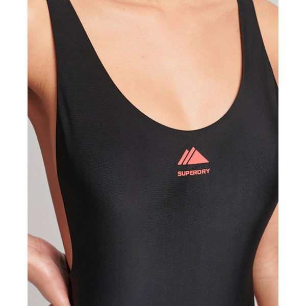 Superdry Montana Badedragt Code Sort XS Kvinde