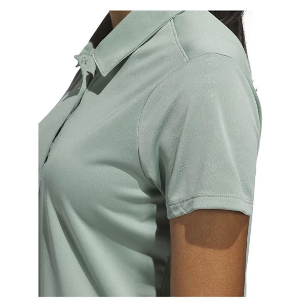 Adidas Solid Performance Dame Polo Med Korte ærmer  XS