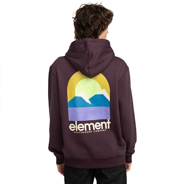 Element Halo Huvtröja Lila L Man