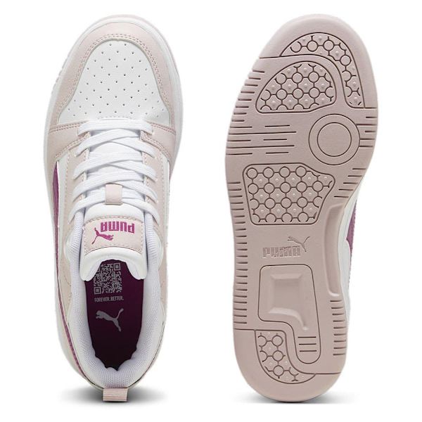 Puma Rebound V6 Lo Skor Vit EU 36 Pojke