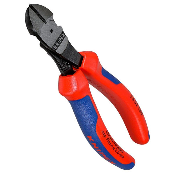 Knipex Leikkauspihdit Atramentized Diagonal 160 Mm Punainen,Sininen