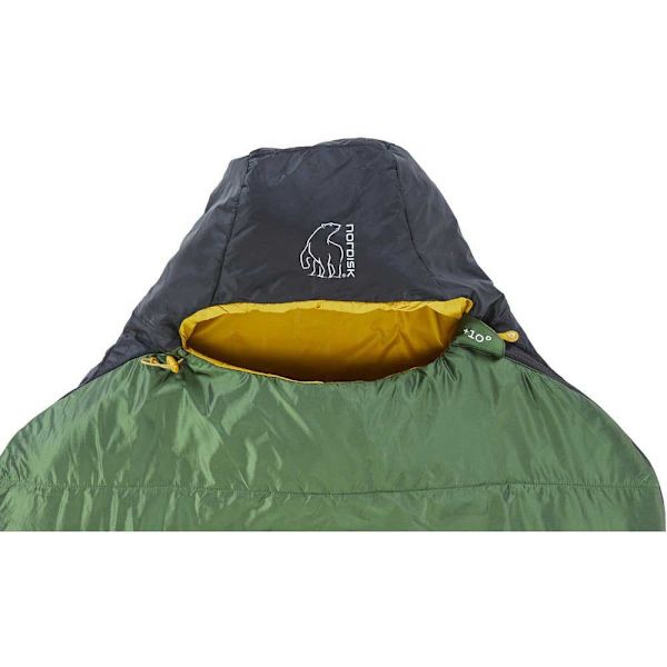 Nordisk Sovepose Gormsson +10ºc Grøn Regular / Left Zipper