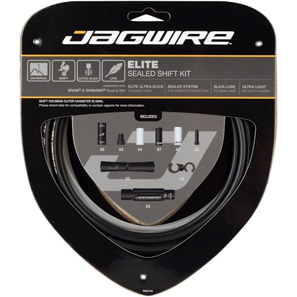 Jagwire Sealed Shift Kit Shimano/sram Svart