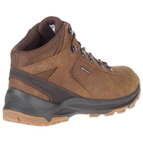 Merrell Vaelluskengät Erie Mid Leather Waterproof Ruskea EU 45 Mies