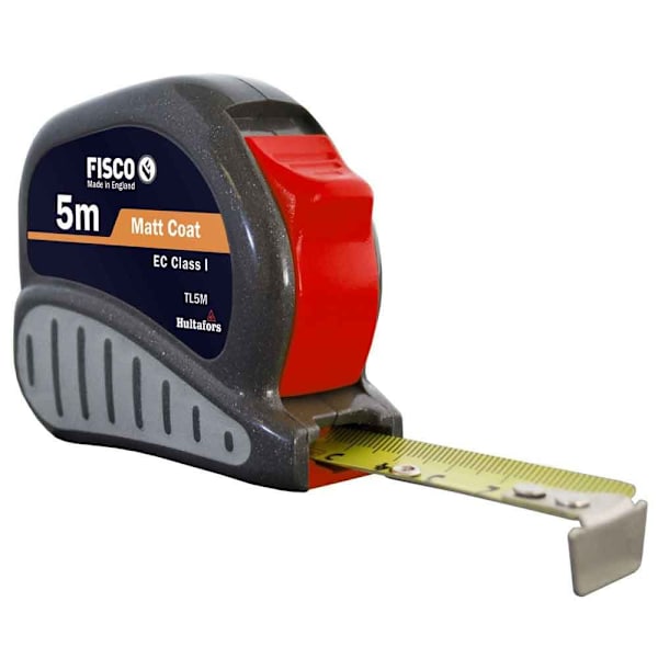 Fisco Klass Måttband I Abs Tri-lok 5 M X 19 Mm Svart