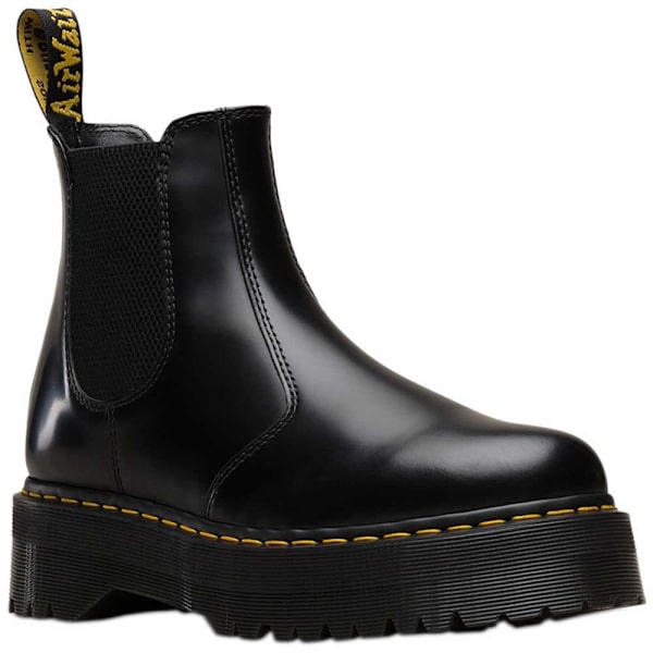 Dr Martens 2976 Quad Smooth Støvler Sort EU 39 Mand