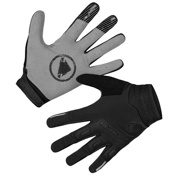 Endura Lange Handsker Singletrack Grå XL Mand