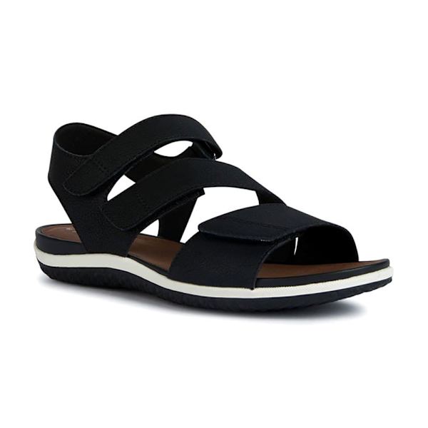 Geox D35r6a000ek Vega Sandaler Sort EU 40 Kvinde