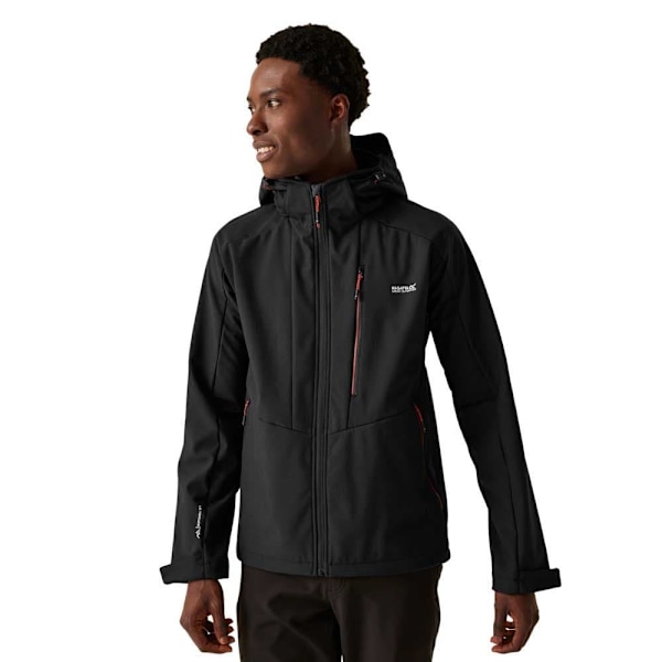 Regatta Hewitts X Softshelljakke Sort M Mand