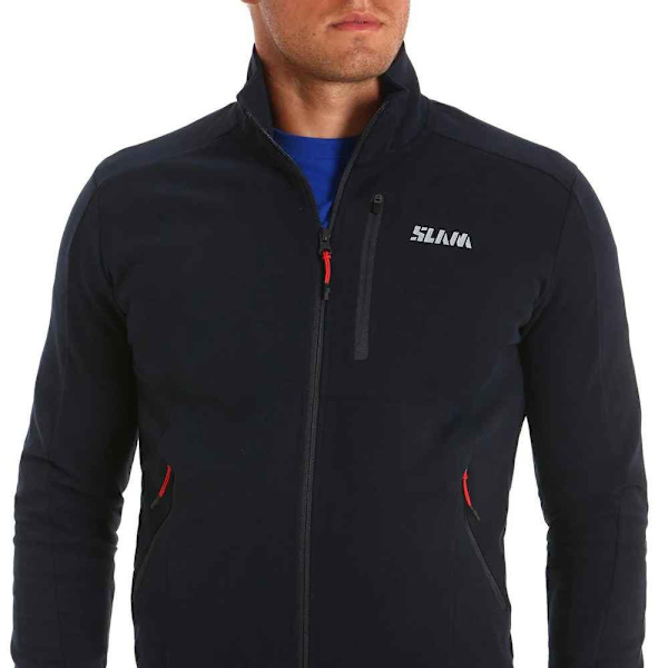 Slam Sweatshirt Med Full Dragkedja Deck Zip Sweat Blå XL Man