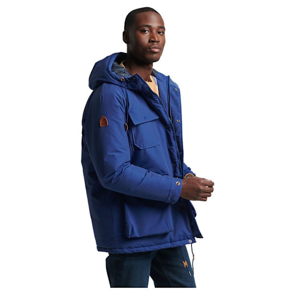 Superdry Jakke Vintage Mountain Padded Blå XL Mand