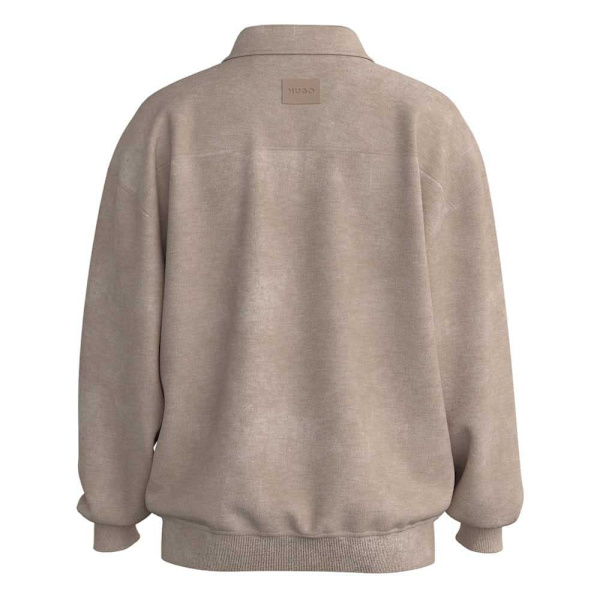 Hugo Sweatshirt Dunoche 10257079 Beige M Mand