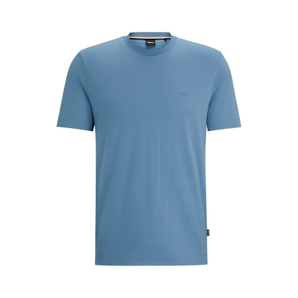 Boss Kortærmet T-shirt Thompson 01 Blå L Mand