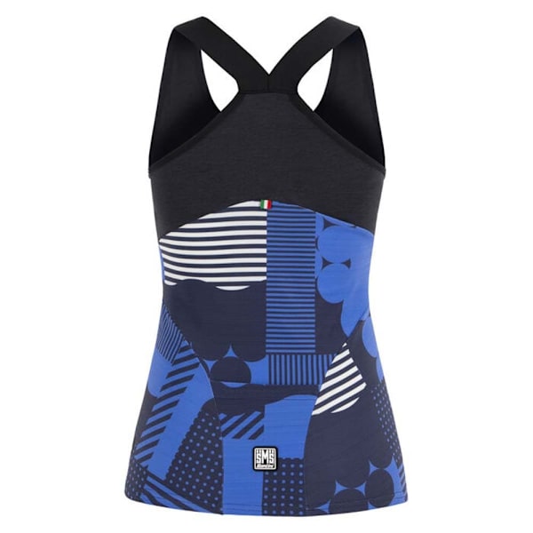 Santini Ærmeløs Jersey Scia Optic Blå XS Kvinde