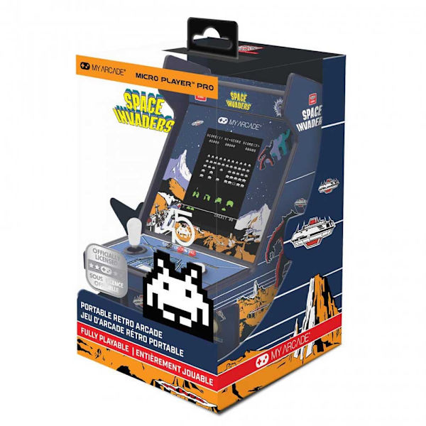 My Arcade Retro Konsol Micro Player Space Invaders 6.5´´ Multifärg