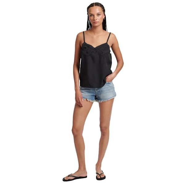 Superdry Topp Studios Upspec Cami Svart S Kvinna