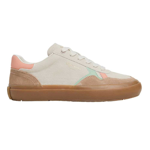 Pepe Jeans Travis Retro Skor Vit EU 40 Kvinna
