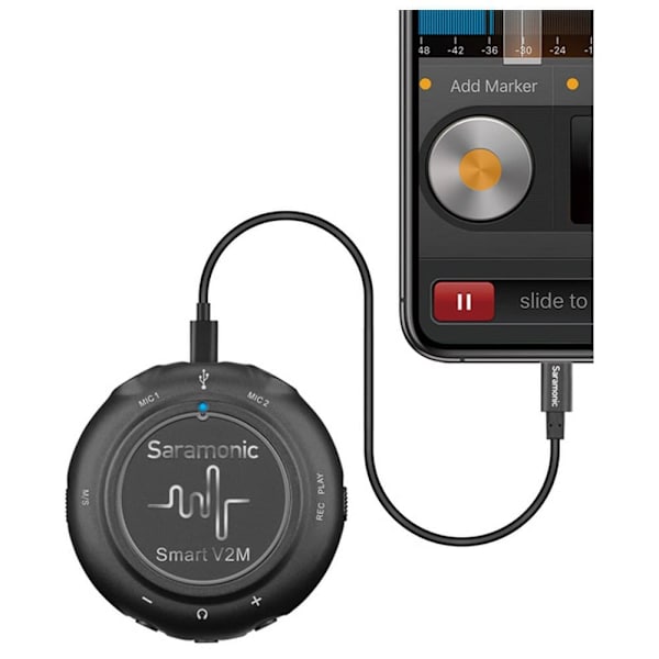 Saramonic Audio Mikseri Smart V2m 2-ch Musta