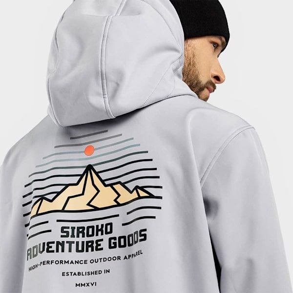 Siroko Jakke W3 Lhotse Grå M Mand