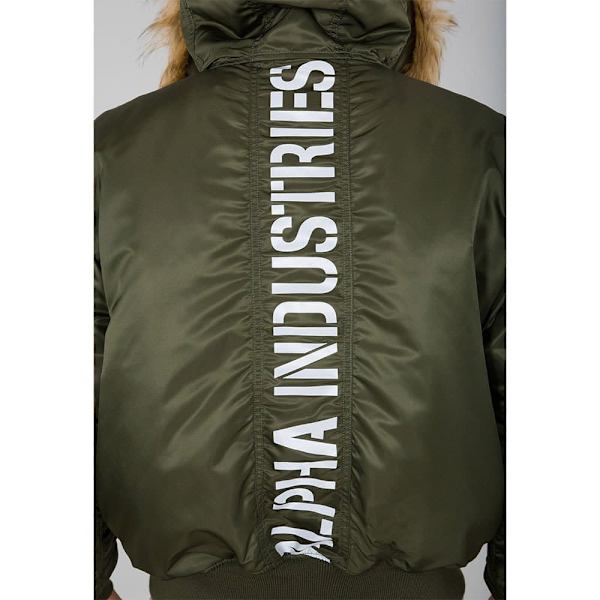 Alpha Industries 45p Custom Jakke Grøn L Mand
