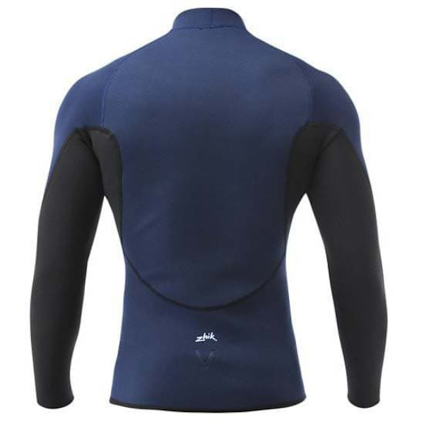 Zhik Langærmet Neopren T-shirt Microfleece Blå L Mand