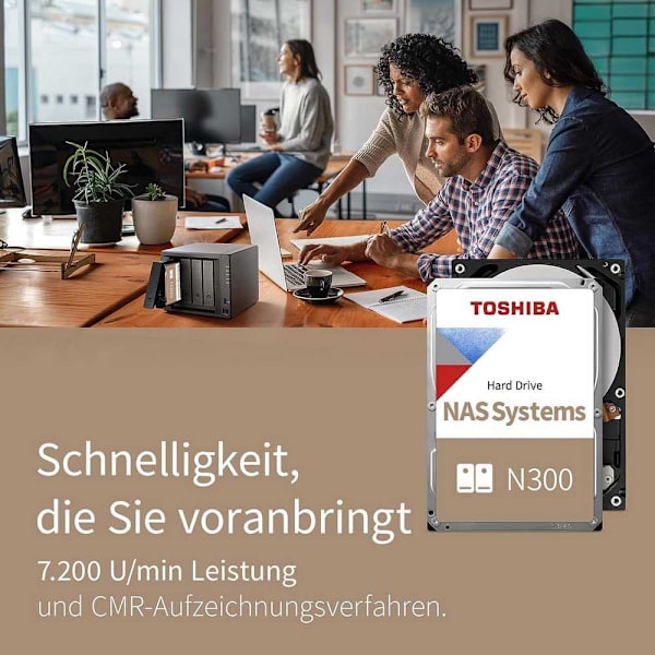 Toshiba Harddisk Bulk N300 3.5´´ 18tb Transparent
