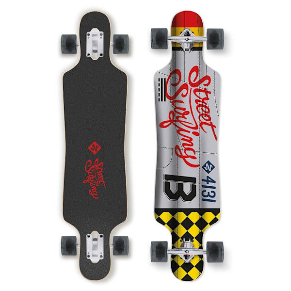 Street Surfing Longboard Freeride Dropthrough 39´ Curve 4131 39´´ Søvfarvet