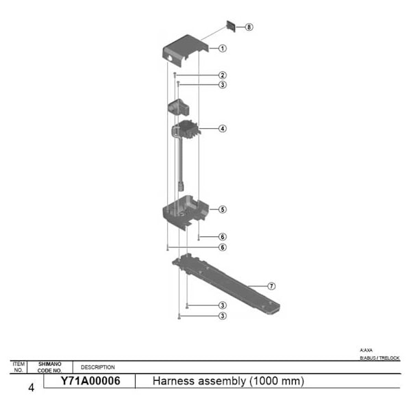 Shimano Batteri Monteringssele E-6000a E 600b Grå