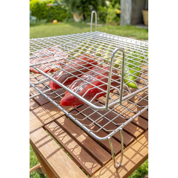 Sauvic Fisk Grill I Rostfritt Stål 50x50 Cm