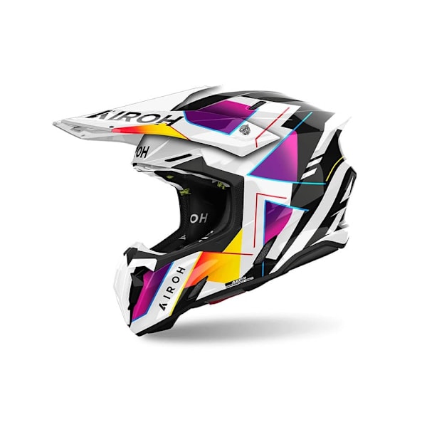 Airoh Twist Iii Rainbow Offroadhjelm Flerfarvet L