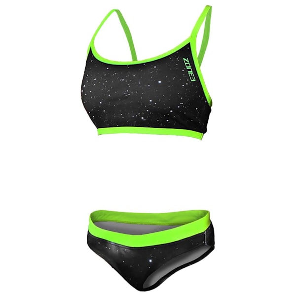 Zone3 Bikini Cosmic Grøn,Sort 30 Kvinde