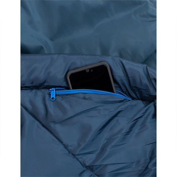 Vaude Makuupussi Sioux 800 Ii Sininen Regular / Left Zipper
