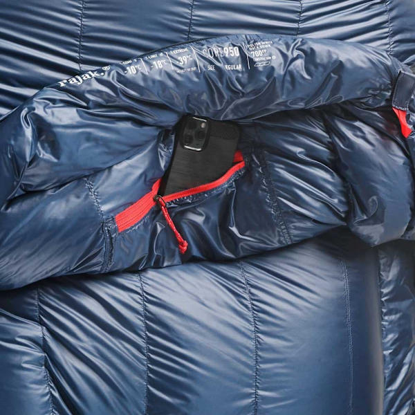 Pajak Sovsäck Core 950 Grå Regular / Left Zipper