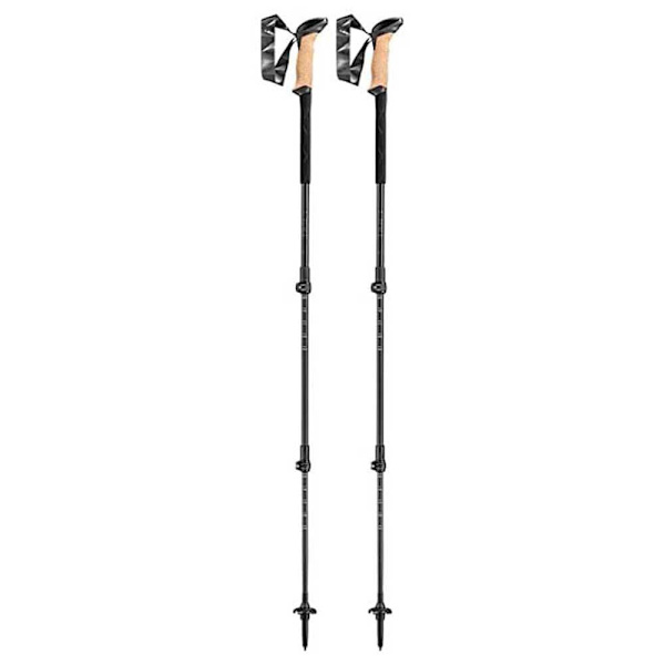 Leki Polacker Black Series Carbon Svart 100-135 cm