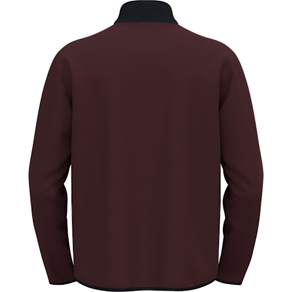 Odlo Essential High Pile Fleecejakke Med Halv Lynlås Brun L Mand