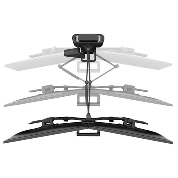 Ergotron Kaksinkertainen Näyttöteline Trace 21.5-27´´ Max 9.8kg Musta