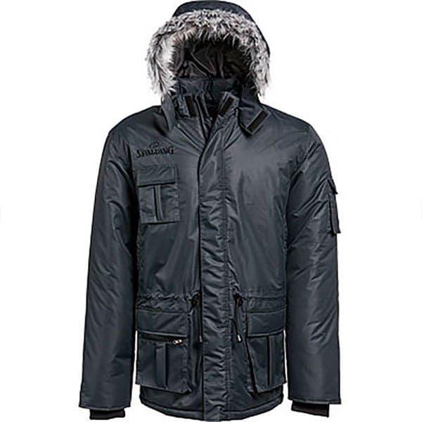 Spalding Jakke Winter Sort S Mand