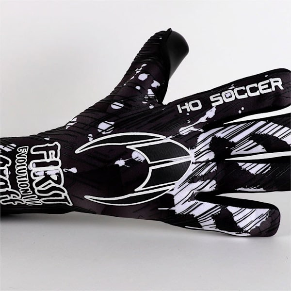 Ho Soccer Målmandshandsker First Evolution Iii Graffiti Creepy Sort 3 1/2