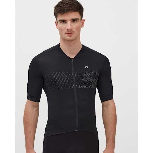 Silvini Lyhythihainen Jersey Ansino Musta XL Mies