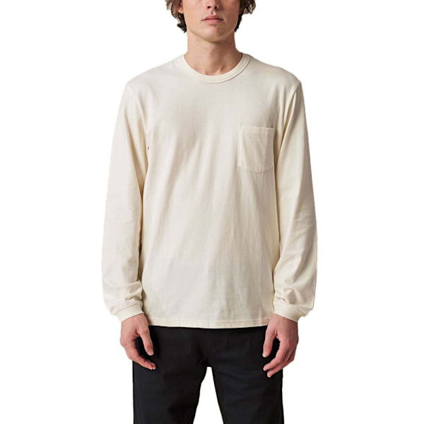 Globe Långärmad T-shirt Every Damn Day Vit S Man