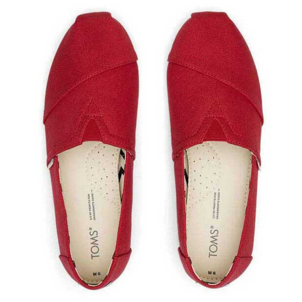 Toms Espadrillot Punainen EU 36 Nainen