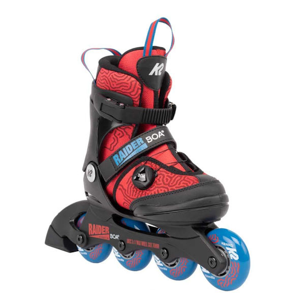 K2 Skate Inline Skøjter Raider Boa Rød EU 35-40