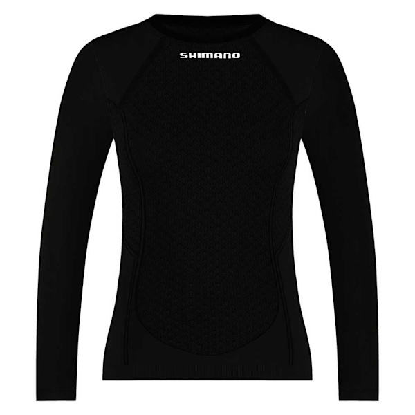 Shimano Vertex Langærmet Baselayer Sort S-M Kvinde